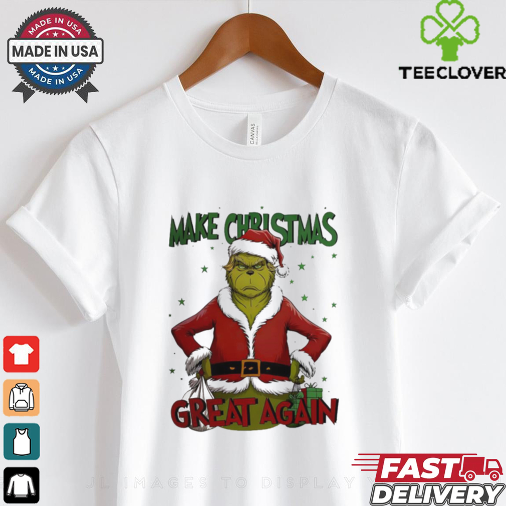 Make Christmas Great again Santa Grinch Trump old 2024 shirt Make Christmas Great again Santa Grinch Trump old 2024 shirt