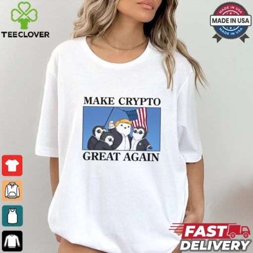 Make Crypto Great Again Penguin Tee shirt