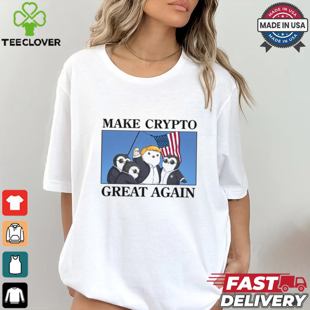 Make Crypto Great Again Penguin Tee shirt Make Crypto Great Again Penguin Tee shirt