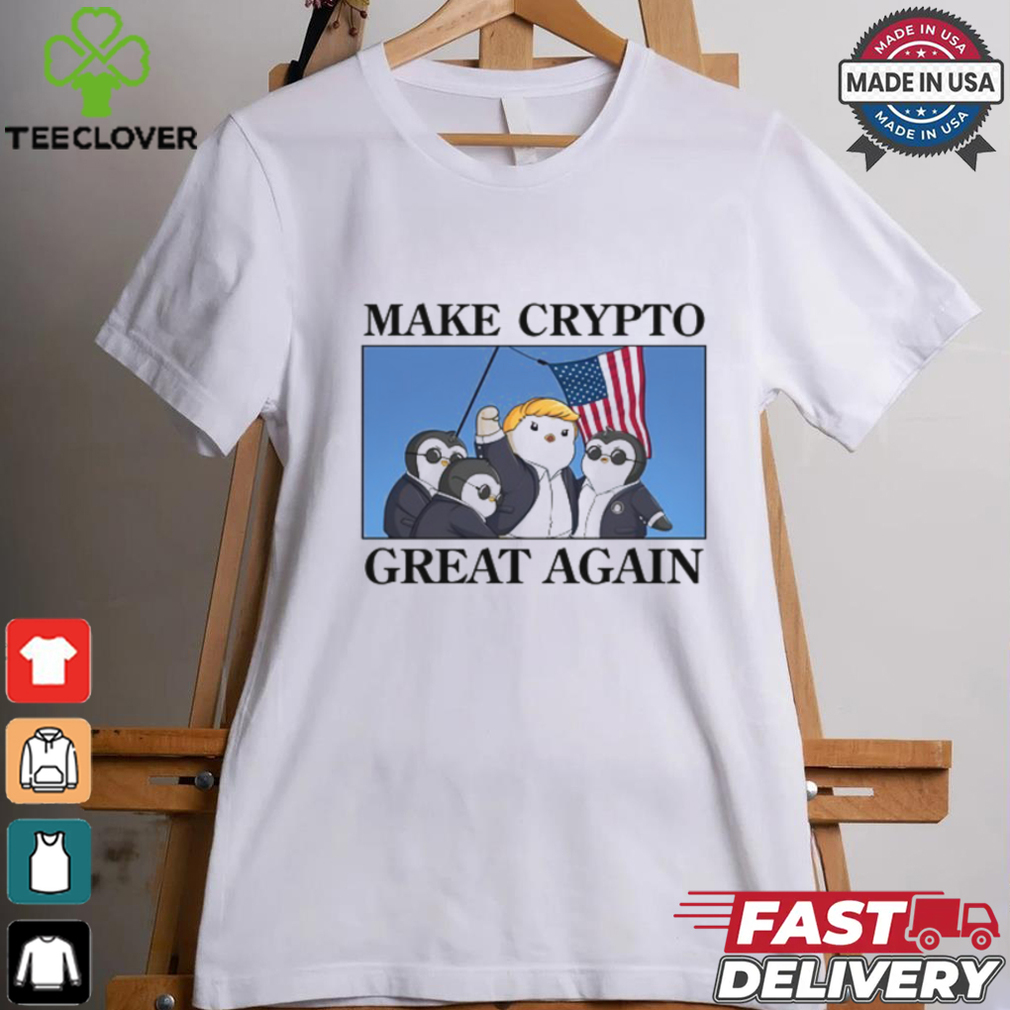 Make Crypto Great Again Penguin Tee shirt Make Crypto Great Again Penguin Tee shirt