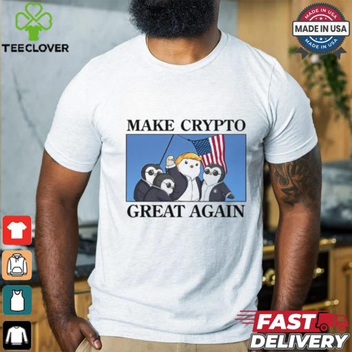 Make Crypto Great Again Penguin Tee shirt