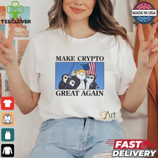 Make Crypto Great Again Penguin Tee shirt