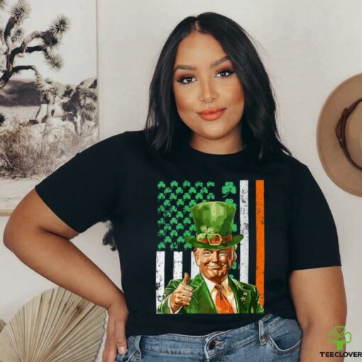 Make St Patricks Day Great Again Funny Trump T Shirt