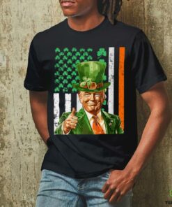 Make St Patricks Day Great Again Funny Trump T Shirt