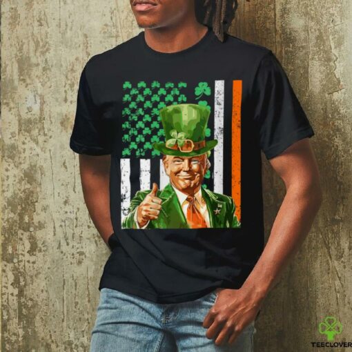 Make St Patricks Day Great Again Funny Trump T Shirt