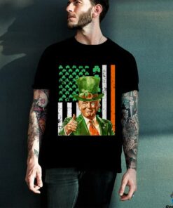 Make St Patricks Day Great Again Funny Trump T Shirt