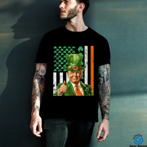 Make St Patricks Day Great Again Funny Trump T Shirt
