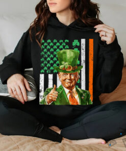 Make St Patricks Day Great Again Funny Trump T Shirt