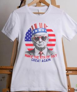 Make The 4th of July Great Again President Donald J Trump Independence Day USA Unisex Softstyle T Shirt