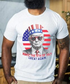 Make The 4th of July Great Again President Donald J Trump Independence Day USA Unisex Softstyle T Shirt