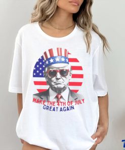 Make The 4th of July Great Again President Donald J Trump Independence Day USA Unisex Softstyle T Shirt