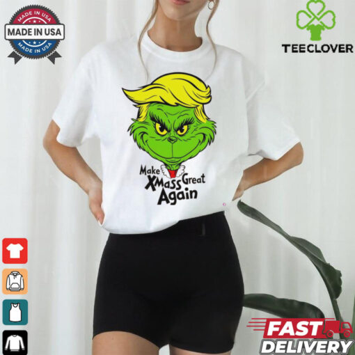 Make Xmas Great Again Trump Grinch Christmas shirt