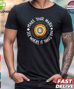 Make Your Mark International Dot Day Girls Boys Colorful T Shirt