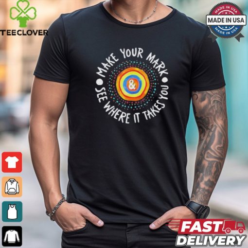 Make Your Mark International Dot Day Girls Boys Colorful T Shirt