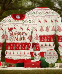 Maker’s Mark Santa Hat Ugly Christmas Sweater For Men And Women