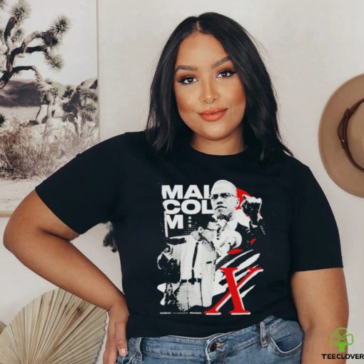 Malcolm X By Any Means seen shirt
