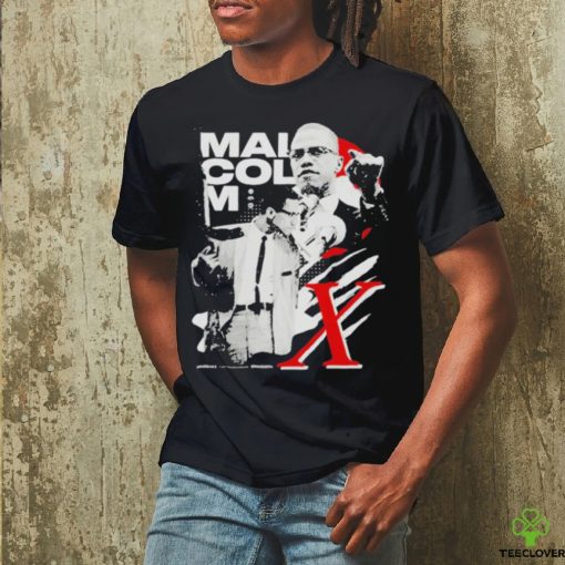 Malcolm X By Any Means seen shirt