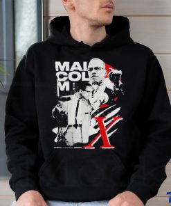 Malcolm X By Any Means seen shirt
