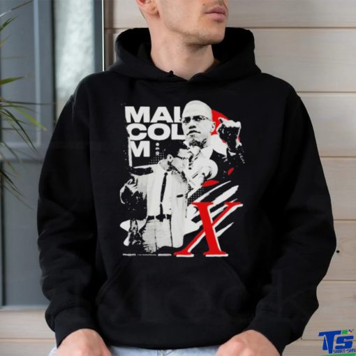 Malcolm X By Any Means seen shirt