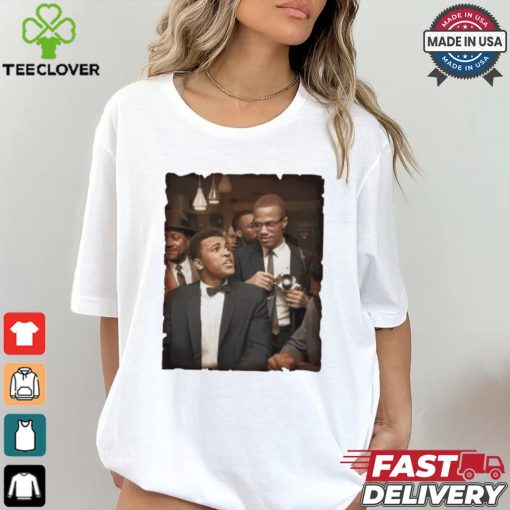 Malcolm X & Muhammad Ali Blood Brothers Movies Retro Shirt
