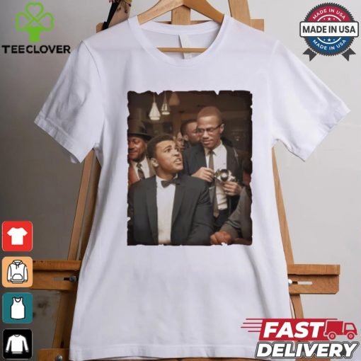 Malcolm X & Muhammad Ali Blood Brothers Movies Retro Shirt