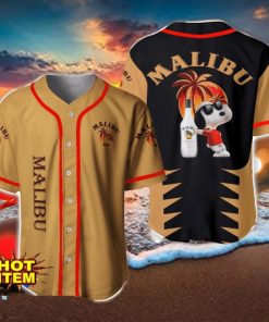 Malibu Snoopy Baseball Jersey Shirt For Snoopy Lovers Gift Ideas