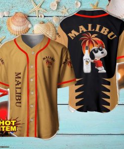 Malibu Snoopy Baseball Jersey Shirt For Snoopy Lovers Gift Ideas