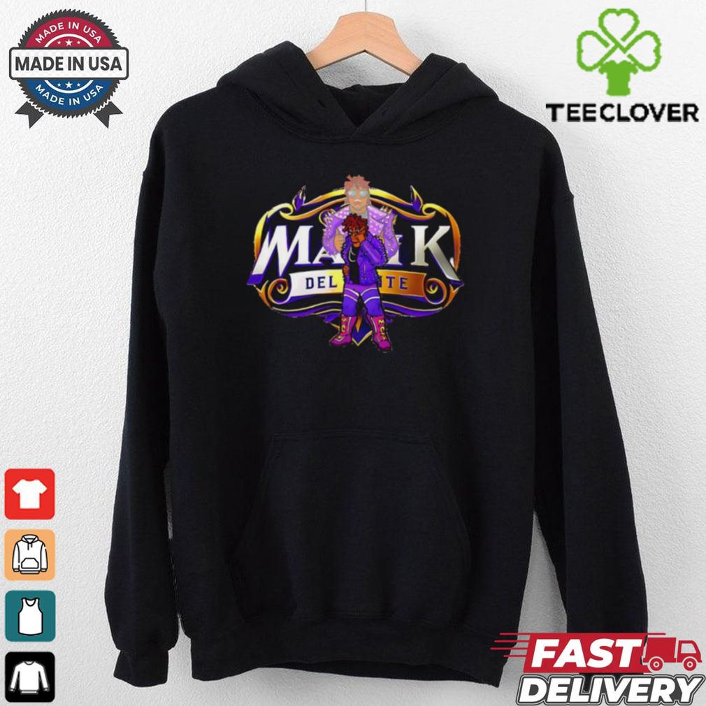 Malik Del Vontè logo shirt Malik Del Vontè logo shirt