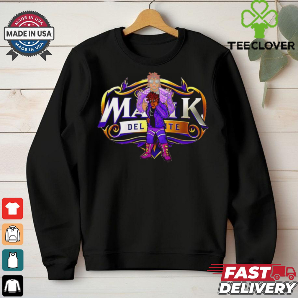 Malik Del Vontè logo shirt Malik Del Vontè logo shirt