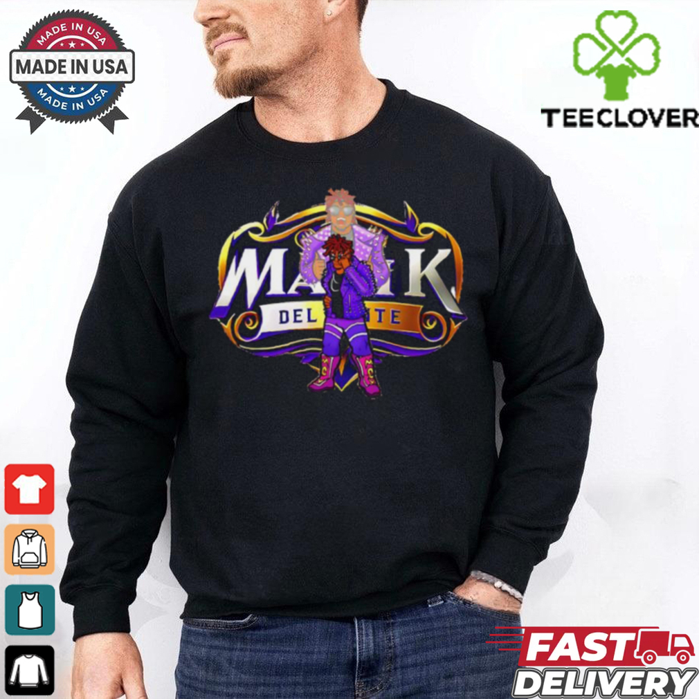 Malik Del Vontè logo shirt Malik Del Vontè logo shirt