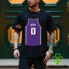 Malik Monk Sacramento Jersey Qiangy Shirt