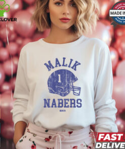 Malik Nabers New York G Helmet shirt