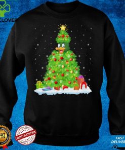 Mallard Bird Xmas Lighting Tree Mallard Christmas Shirt