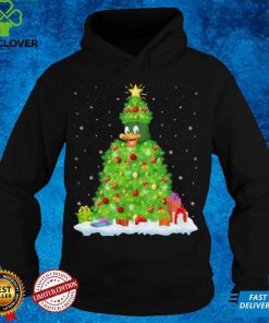 Mallard Bird Xmas Lighting Tree Mallard Christmas Shirt