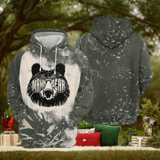 Mama Bear 3D Printed Hoodie Ver 1