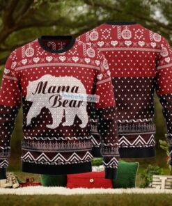 Mama Bear Ugliest Ugly Christmas Sweater