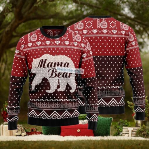 Mama Bear Ugliest Ugly Christmas Sweater