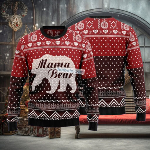 Mama Bear Ugliest Ugly Christmas Sweater