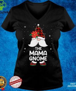 Mama Gnome Buffalo Plaid Matching Family Christmas Pajama T Shirt