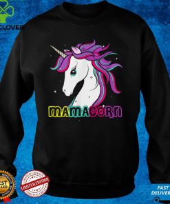 Mamacorn Cute Unicorn Mom Costume Mom Mother's Day T Shirt