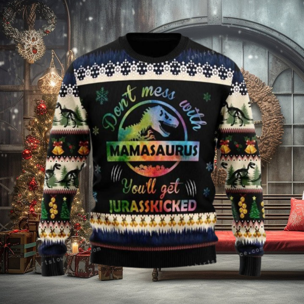 Mamasaurus Christmas Ugly Sweater Party Mamasaurus Christmas Ugly Sweater Party