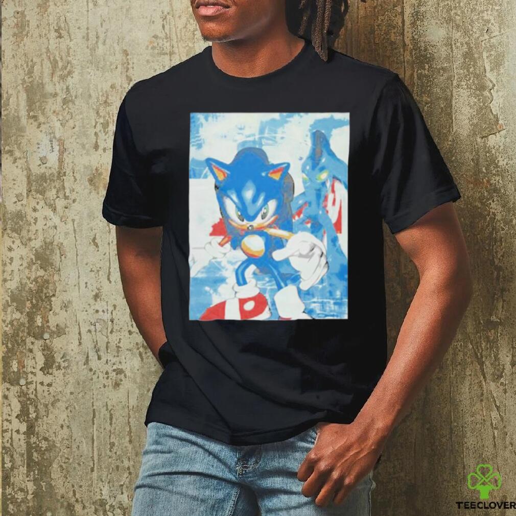Mamono World The Sonic Big Drip Shirt Mamono World The Sonic Big Drip Shirt