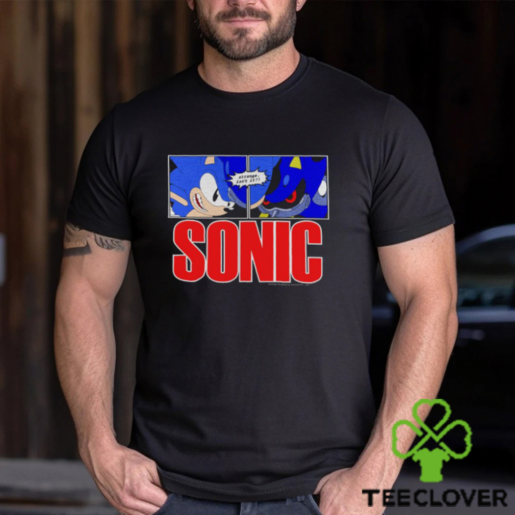 Mamonoworld Sonic Strange Isn't It Shirt Mamonoworld Sonic Strange Isn't It Shirt