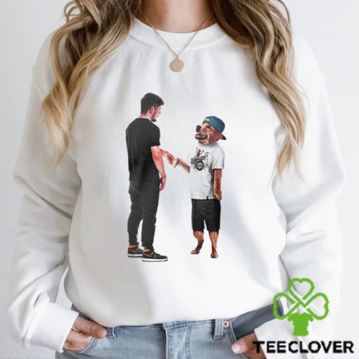 Man with dog best friend hoodie, sweater, longsleeve, shirt v-neck, t-shirt