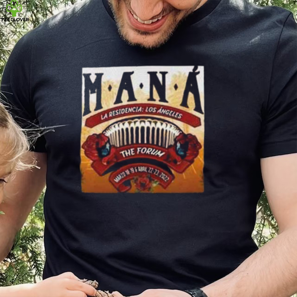 Mana La Residencia 2022 Concert Tour Merch T Shirt Mana La Residencia 2022 Concert Tour Merch T Shirt