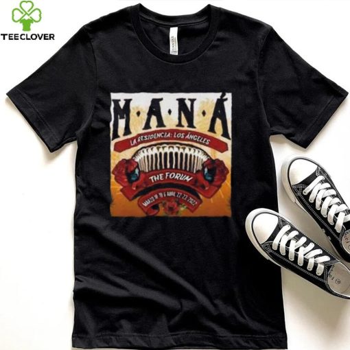 Mana La Residencia 2022 Concert Tour Merch T Shirt