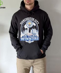 Manchester City 2023 The Treble Winners Skyline Shirt 1 Manchester City 2023 The Treble Winners Skyline Shirt