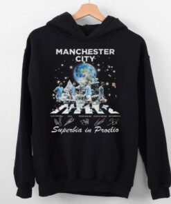 Manchester City 2024 Christmas Superbia In Proelio All Or Nothing T Shirt