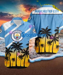 Manchester City FC 3D Printing Coconut Beach Hawaiian Shirt