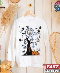 Manchester City Halloween Hanging Tree Spooky T Shirt